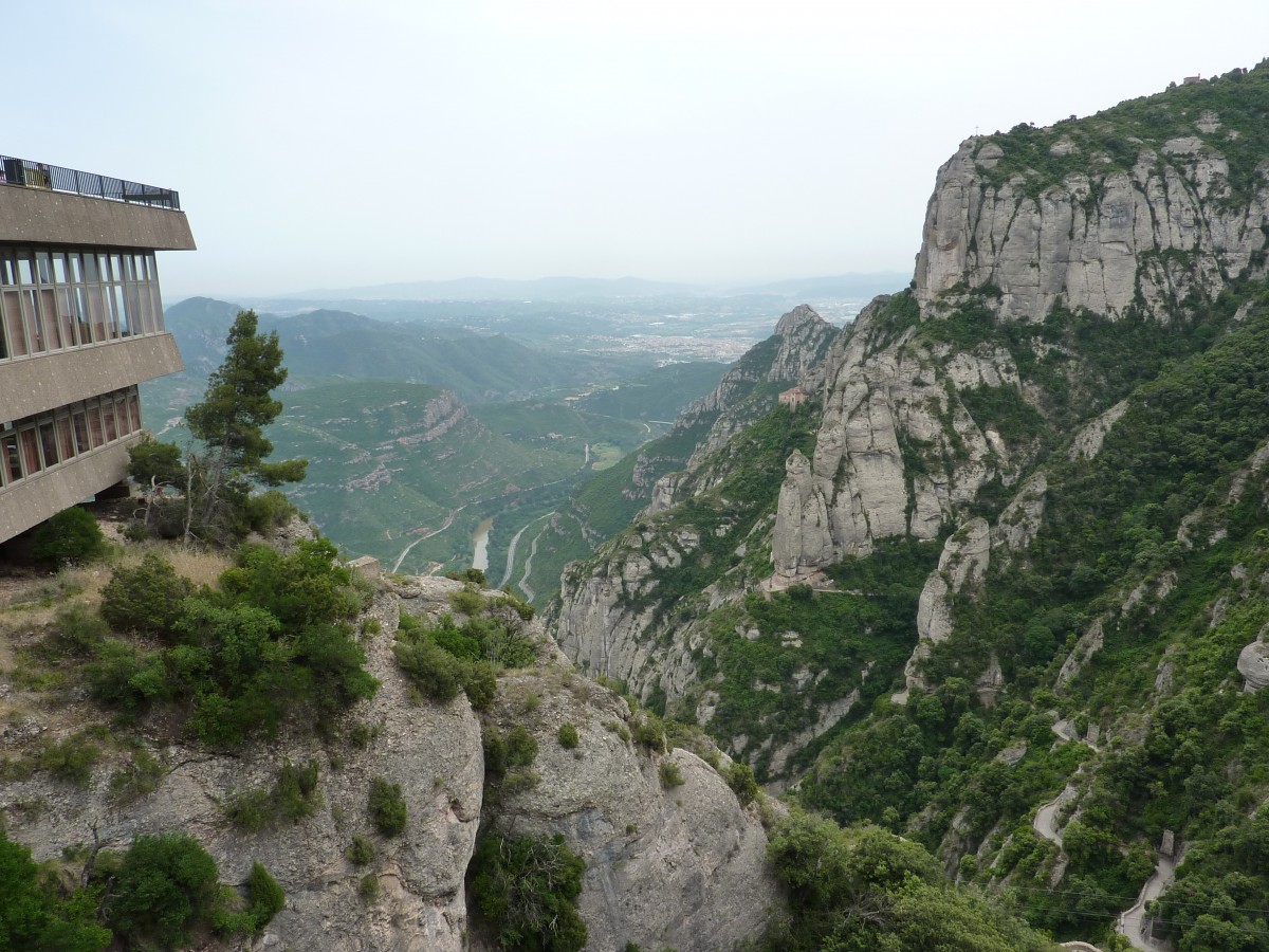 Zdjęcia: Montserat, Katalonia, Panorama widokowa z Montserat, HISZPANIA Zdjęcia: Montserat, Katalonia, Panorama widokowa z Montserat, HISZPANIA