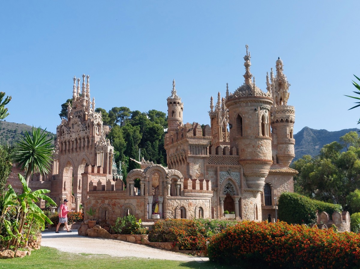 Zdjęcia: Benalmadena., Costa del Sol, Zamek Colomares Castillo Monumento., HISZPANIA Zdjęcia: Benalmadena., Costa del Sol, Zamek Colomares Castillo Monumento., HISZPANIA
