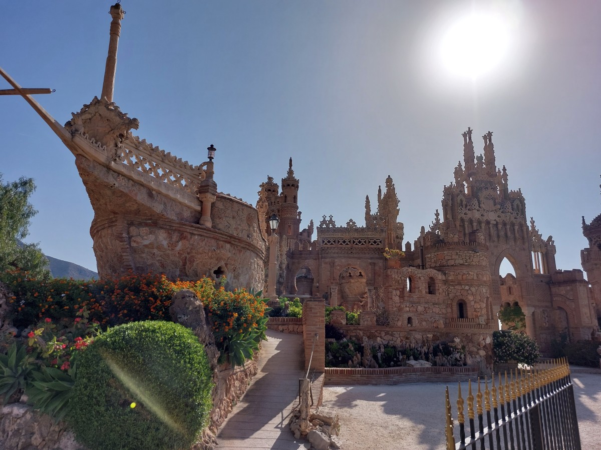 Zdjęcia: Benalmadena., Costa del Sol, Zamek Colomares Castillo Monumento., HISZPANIA Zdjęcia: Benalmadena., Costa del Sol, Zamek Colomares Castillo Monumento., HISZPANIA