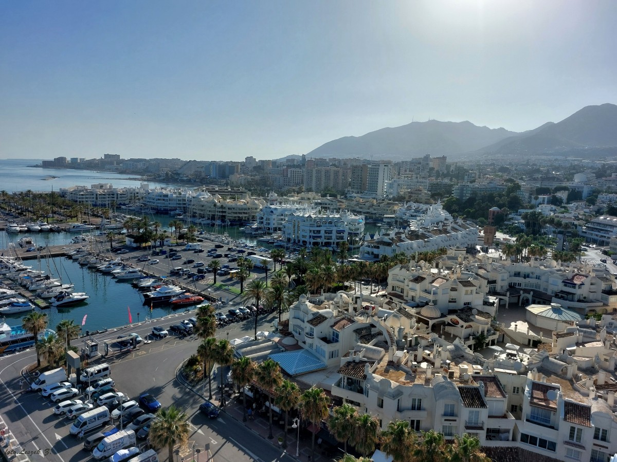 Zdjęcia: Benalmadena., Costa del Sol., "Puerto Marina" z "Diabelskiego Koła"., HISZPANIA Zdjęcia: Benalmadena., Costa del Sol., "Puerto Marina" z "Diabelskiego Koła"., HISZPANIA