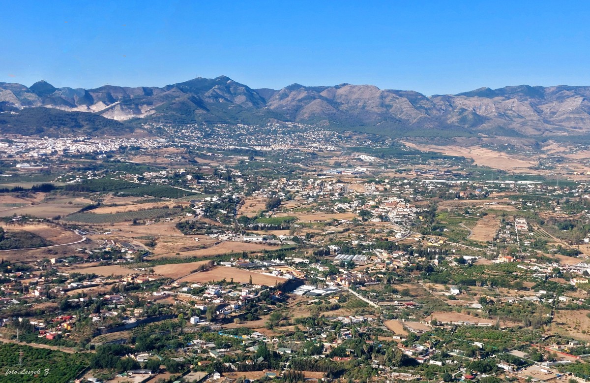 Zdjęcia: Malaga., Costa del Sol., Przed lądowaniem w Maladze., HISZPANIA Zdjęcia: Malaga., Costa del Sol., Przed lądowaniem w Maladze., HISZPANIA
