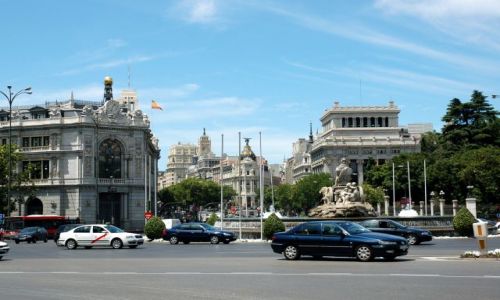 Zdjęcie HISZPANIA / Madryt / Plaza de Cibeles. / Plaza de Cibeles.