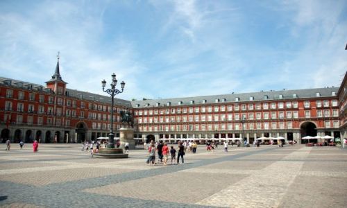 Zdjęcie HISZPANIA / Madryt / Plaza Mayor.. / Plaza Mayor.