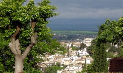 Zdjcie HISZPANIA / Andaluzja / Granada / Deszczowa Granada