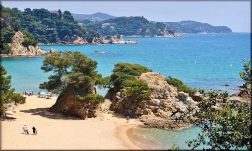 Zdjecie HISZPANIA / Katalonia / Lloret de Mar / Plaa Santa Cristina