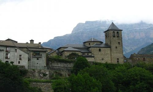 Zdjęcie HISZPANIA / Aragonia / Torla / pirenejska wioska