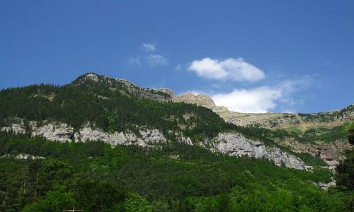 Zdjęcie HISZPANIA / Aragonia / trasa Jaca-Confrance / Pireneje hiszpańskie