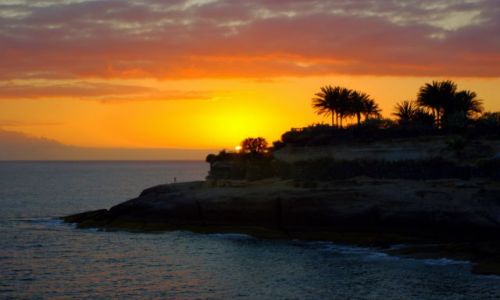 Zdjecie HISZPANIA / Teneryfa / Costa Adeje / Zachd soca w Costa Adeje.