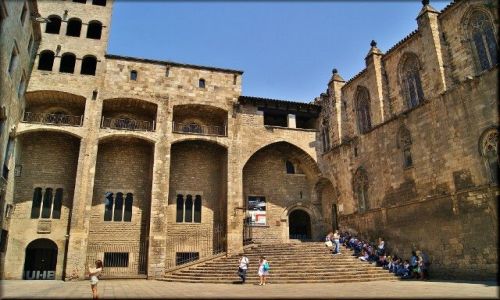 Zdjęcie HISZPANIA / Katalonia / Barcelona / Barcelona - Placa del Rei