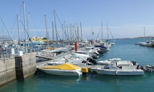 Zdjcie HISZPANIA / Fuerteventura / Corralejo / Port w Corralejo
