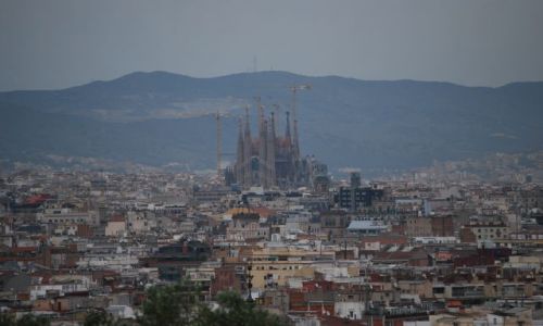 Zdjecie HISZPANIA / Katalonia / Parc Guell / Widok na miasto