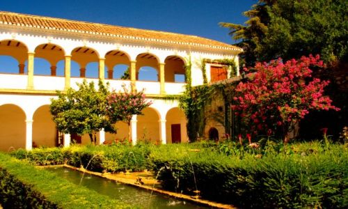 Zdjecie HISZPANIA / Andaluzja / Granada / Alhambra o poranku