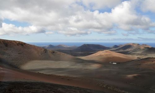 Zdjecie HISZPANIA / Wyspy Kanaryjskie / Park Timanfaya panorama / Lanzarote