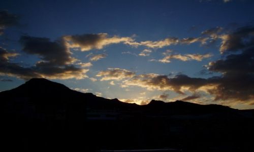 Zdjęcie HISZPANIA / brak / Wyspy Kanaryjskie - Teneryfa / WSCHÓD SŁOŃCA NA TENERYFIE