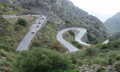 Zdjecie HISZPANIA / Zachodnia Majorka / Wawoz Sa Calobra / Majorka --Sa Calobra