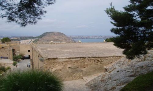 Zdjcie HISZPANIA / Srodkowo-Wschodnia Hiszpania / Zamek sw Barbary / Alicante