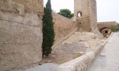 Zdjcie HISZPANIA / Srodkowo-Wschodnia Hiszpania / Zamek sw Barbary / Alicante