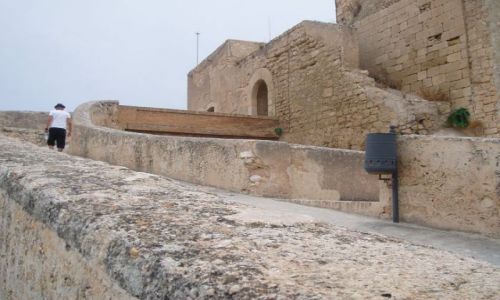Zdjcie HISZPANIA / Srodkowo-Wschodnia Hiszpania / Zamek sw Barbary / Alicante