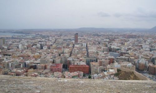 Zdjcie HISZPANIA / Srodkowo-Wschodnia Hiszpania / Zamek sw  Barbary / Alicante 