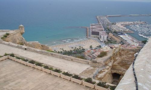 Zdjcie HISZPANIA / Srodkowo-Wschodnia Hiszpania / Zamek sw  Barbary / Alicante 