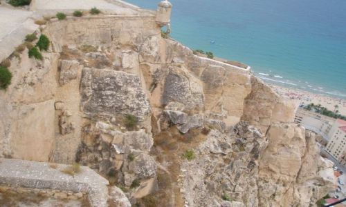 Zdjcie HISZPANIA / Srodkowo-Wschodnia Hiszpania / Zamek sw  Barbary / Alicante 