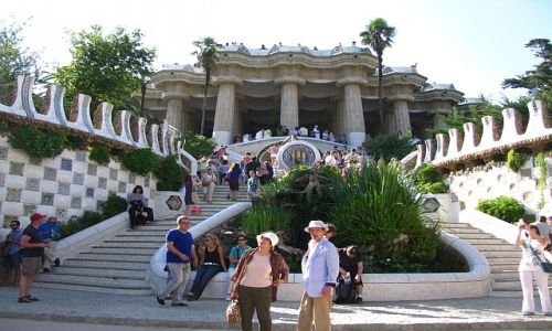 Zdjecie HISZPANIA / Katalonia / Barcelona / park Guell