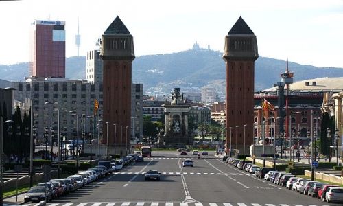 Zdjecie HISZPANIA / Katalonia / Barcelona / Plac Hiszpaski