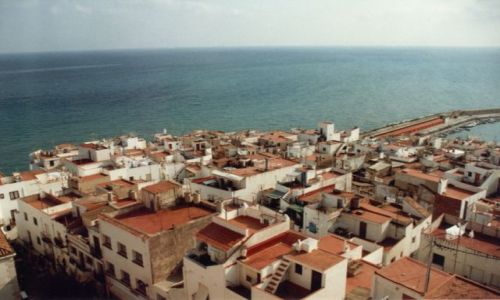 Zdjcie HISZPANIA / piomiedzy walancja a barcelona / wybrzeze / na dachu