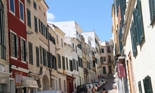 Zdjęcie HISZPANIA / Minorka / Mahon / Uliczka