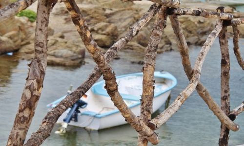 Zdjęcie HISZPANIA / Minorka / Es Grau / Łódka...