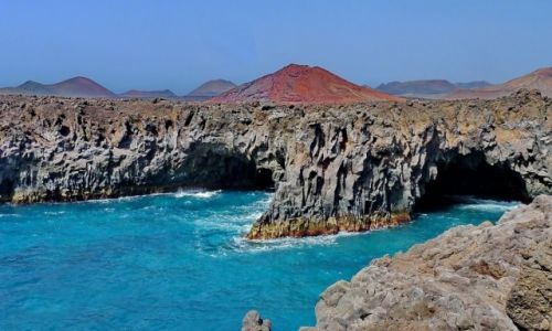 Zdjecie HISZPANIA / Lanzarote / Lanzarote / Los Hervideros