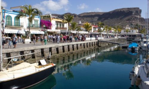 Zdjęcie HISZPANIA / Gran Canaria / Puerto de Mogan / Kanaryjska Wenecja