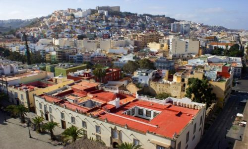 Zdjecie HISZPANIA / Gran Canaria / Las Palmas de Gran Canaria / Kolorowa stolica Gran Canarii