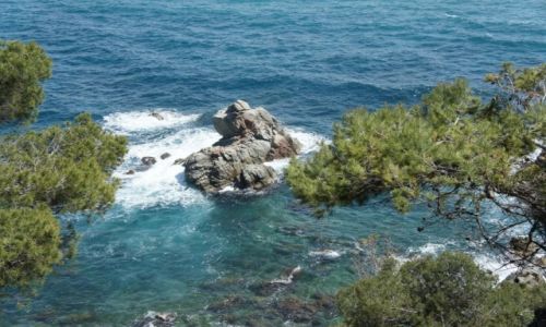 Zdjecie HISZPANIA / Katalonia Costa Brava / Lloret de Mar / apacze fal