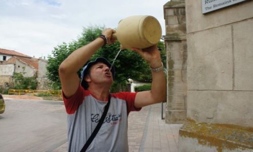 HISZPANIA /  La Rioja / Logroño, Camino de Santiago / Pragnienie
