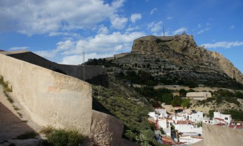 Zdjecie HISZPANIA / Alicante / Wzniesienie Monte Benacantil / (Zamek) Castillo de Santa Brbara