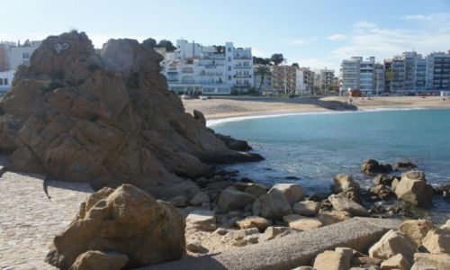 Zdjęcie HISZPANIA / Katalonia / Blanes / Plaża w Blanes