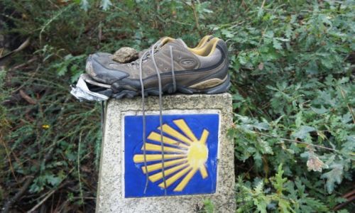 Zdjęcie HISZPANIA / Galicia / Camino de Santiago / Swoje juz przeszedł