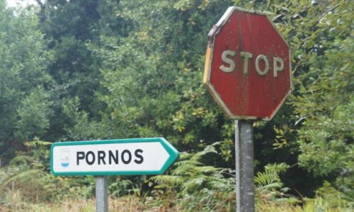 Zdjęcie HISZPANIA / Galicia / Camino de Santiago / Humor sytuacyjny