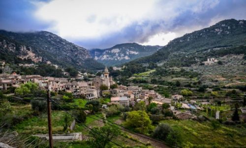 Zdjęcie HISZPANIA / Majorka / Valdemossa / Widok na Valdemossę