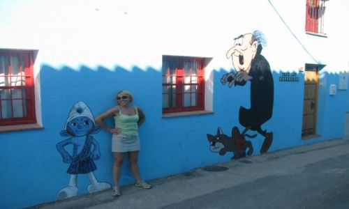 Zdjęcie HISZPANIA / Andaluzja / Juzcar / miasto smerfów