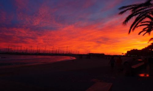 Zdjcie HISZPANIA / Majorka / Can Pastilla / Sunset