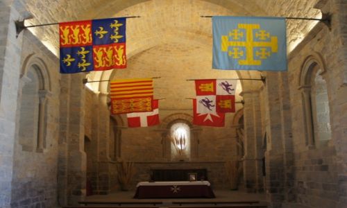 Zdjęcie HISZPANIA / Navarra / Cizur Menor  / Kaplica maltańska