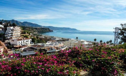 Zdjcie HISZPANIA / Andaluzja / Nerja / plaowanie w listopadzie 3