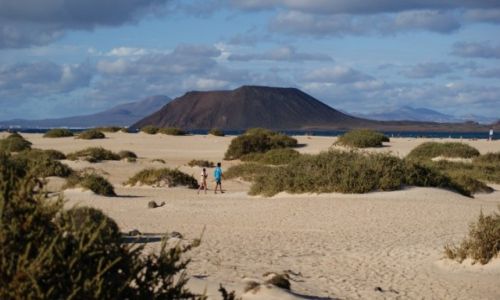 Zdjcie HISZPANIA / Canary Islands / Fuerteventura / Wulkaniczne krajobrazy