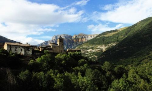 Zdjecie HISZPANIA / Aragonia / Torla / Pireneje...