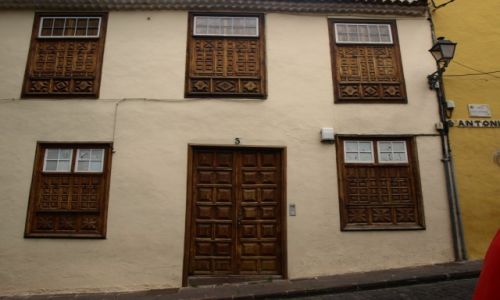Zdjęcie HISZPANIA / teneryfa / Icod de los Vinos / okiennice