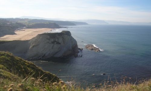 Zdjecie HISZPANIA / OKOLICE BILBAO / KRAJ BASKOW / OCEAN i PLAA