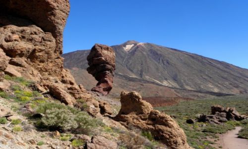 Zdjcie HISZPANIA / Teneryfa / Park Narodowy El Teide / Wulkan El Teide (3718 m)