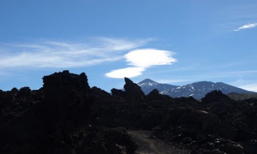 Zdjęcie HISZPANIA / Teneryfa / podjazd pod wulkan / panorama z Teide w tle